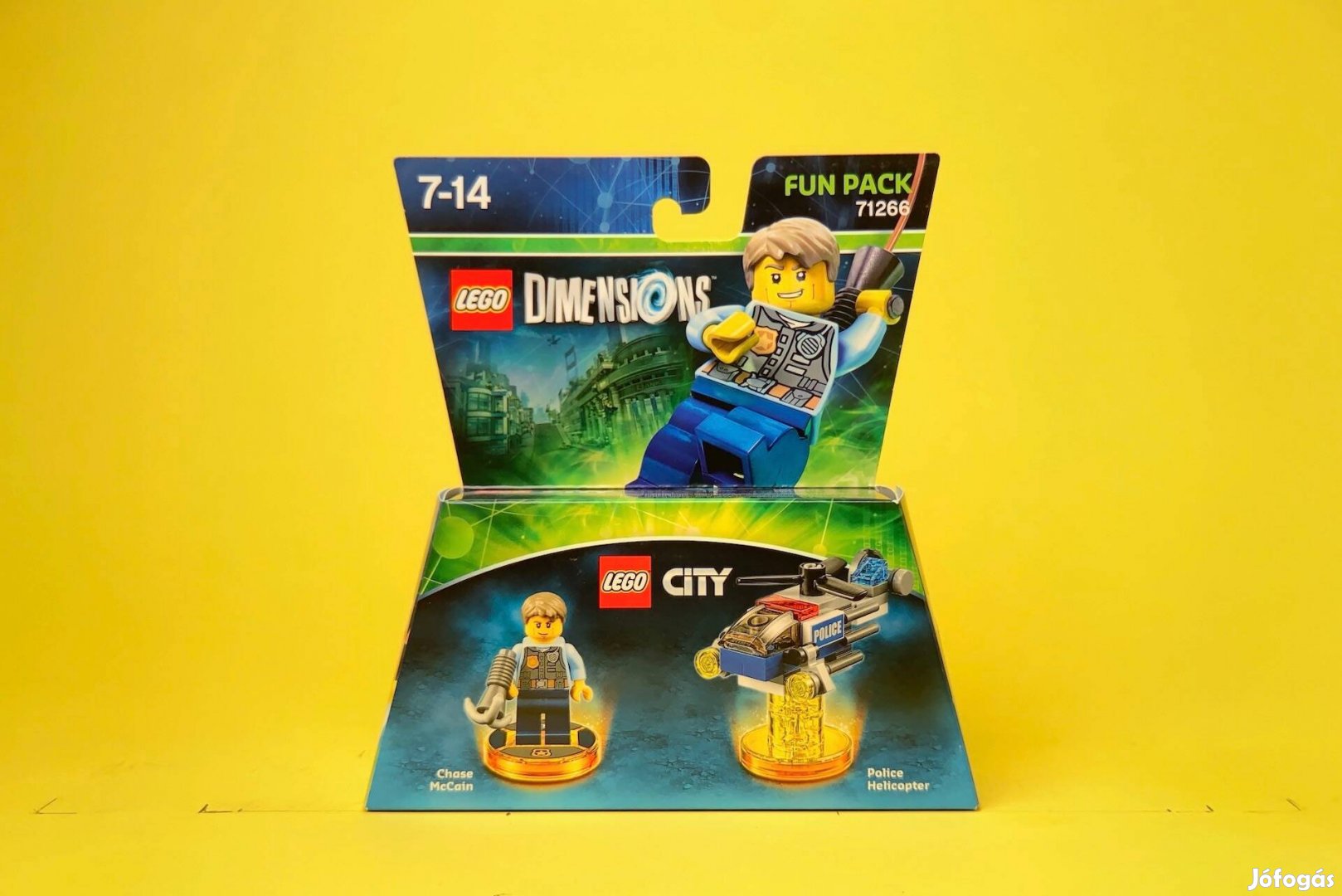 LEGO Dimensions 71266 FP City (Chase Mccain), Új, Bontatlan