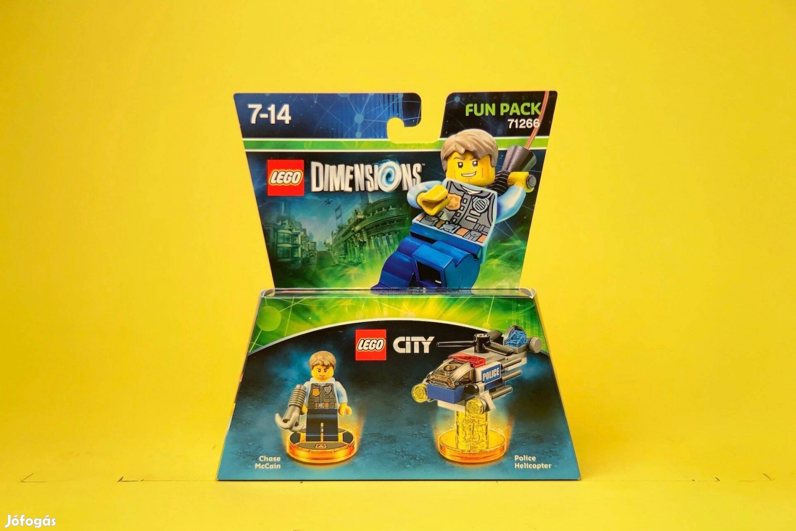 LEGO Dimensions 71266 FP City (Chase Mccain), Új, Bontatlan