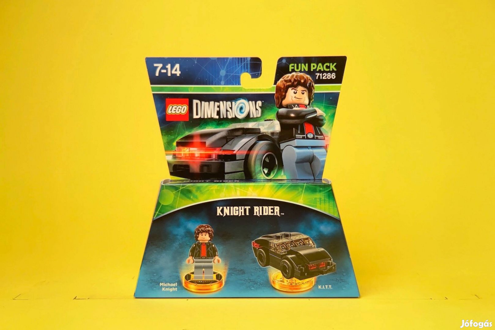 LEGO Dimensions 71286 FP Knight Rider (Michael Knight), Új, Bontatlan