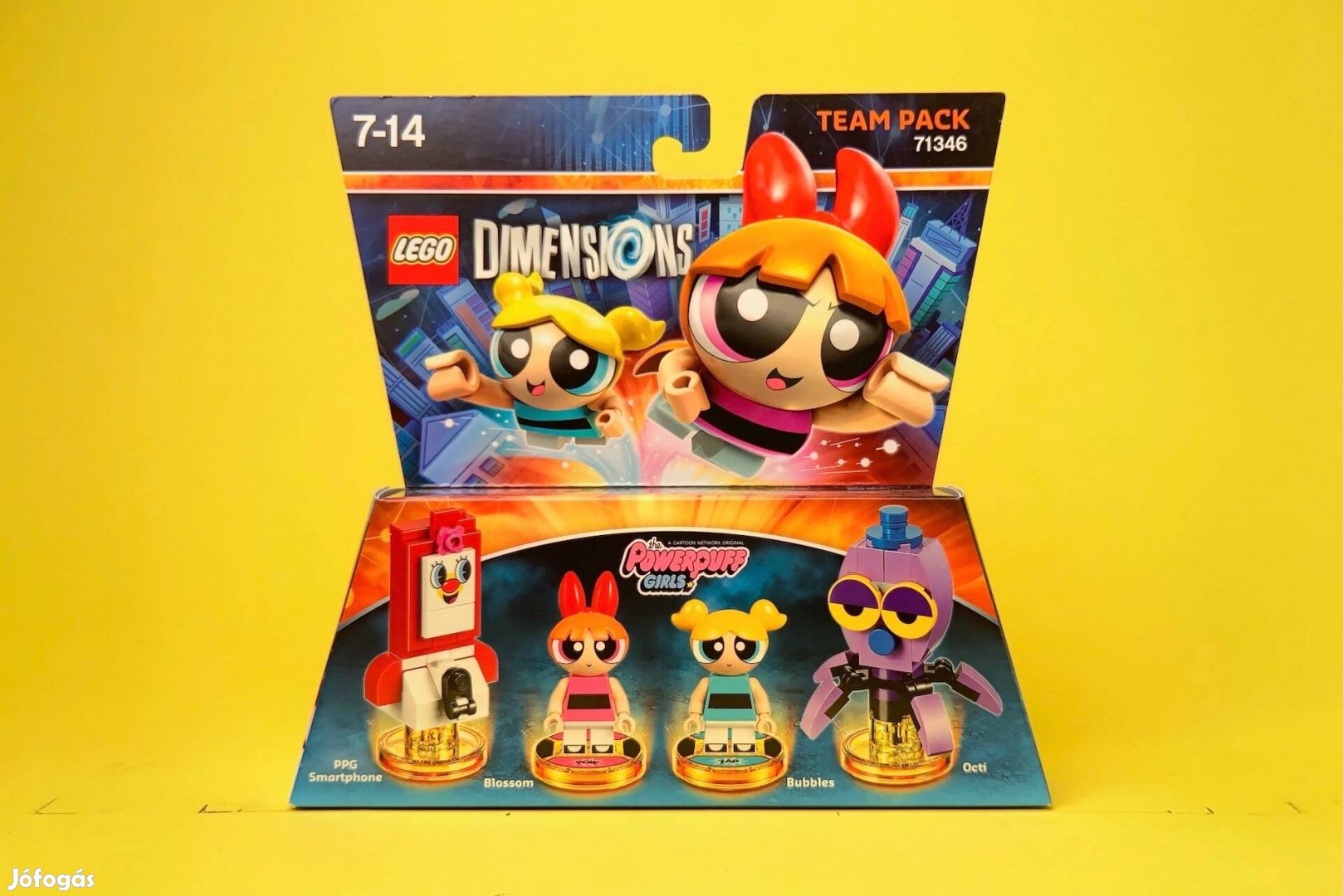 LEGO Dimensions 71346 Team Pack The Powerpuff Girls, Új, Bontatlan