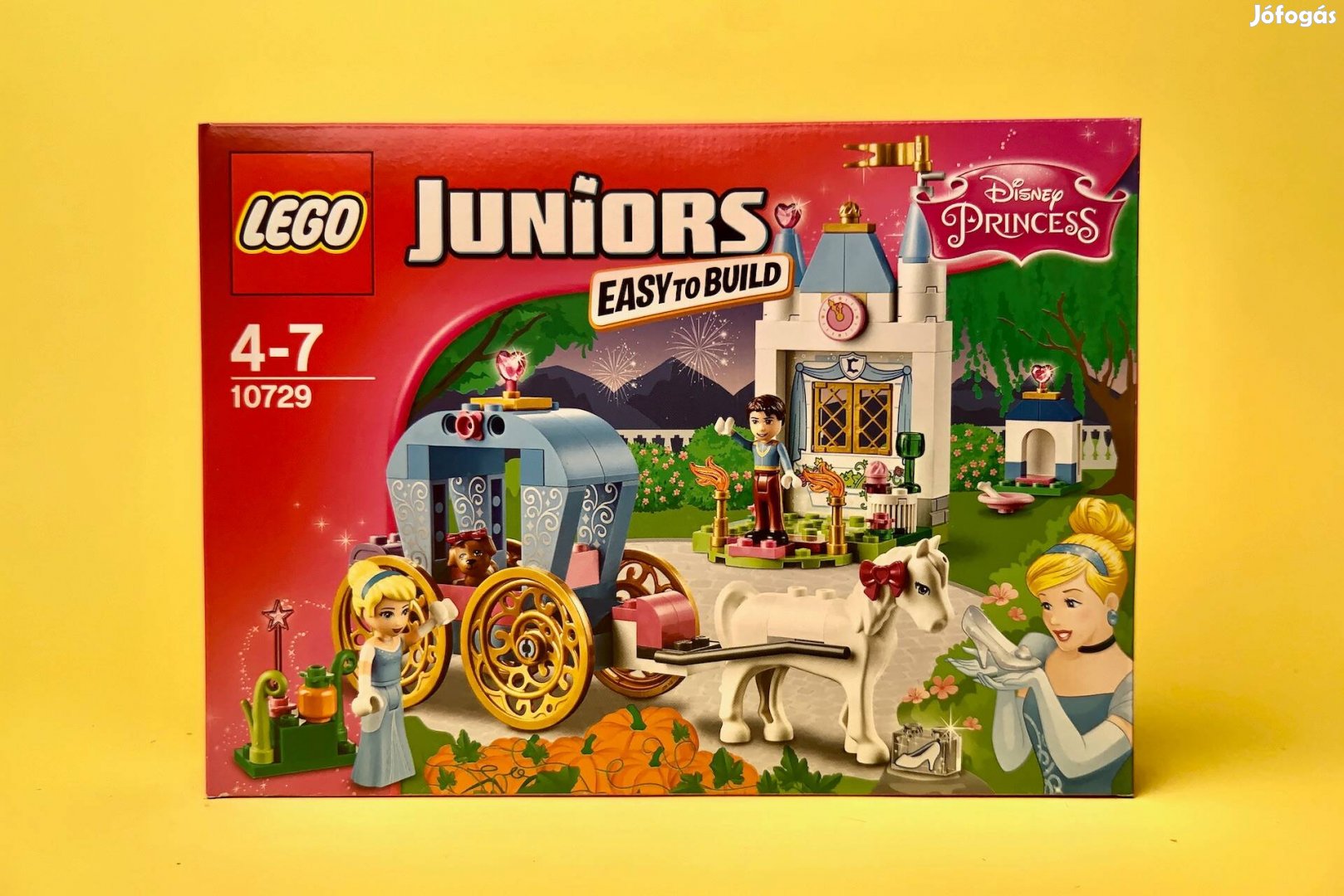 LEGO Disney 10729 Hamupipőke hintója, Uj, Bontatlan