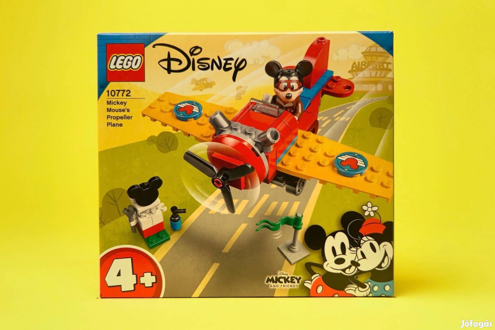 LEGO Disney 10772 Mickey Mouse's Propeller Plane, Uj, Bontatlan