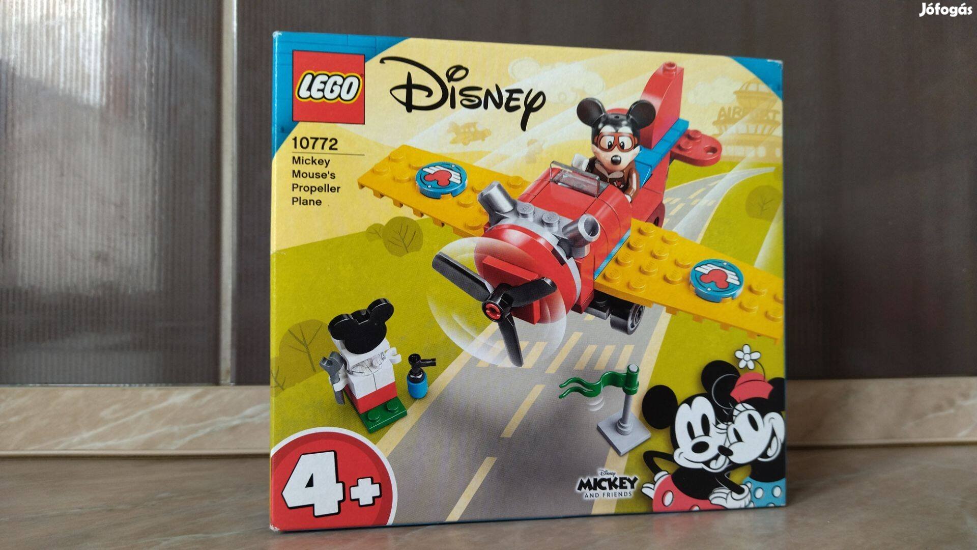 LEGO Disney 10772 - Mickey egér légcsavaros repülőgépe (Új)