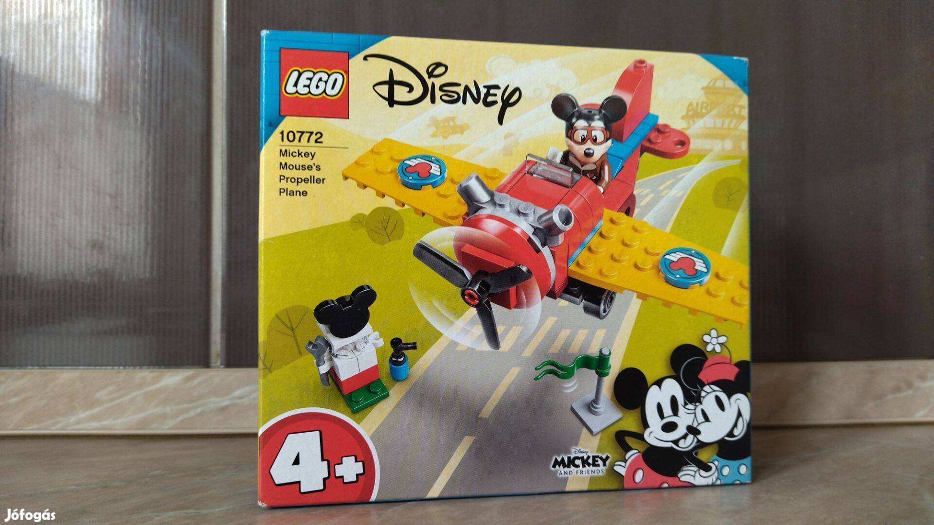 LEGO Disney 10772 - Mickey egér légcsavaros repülőgépe (Új)