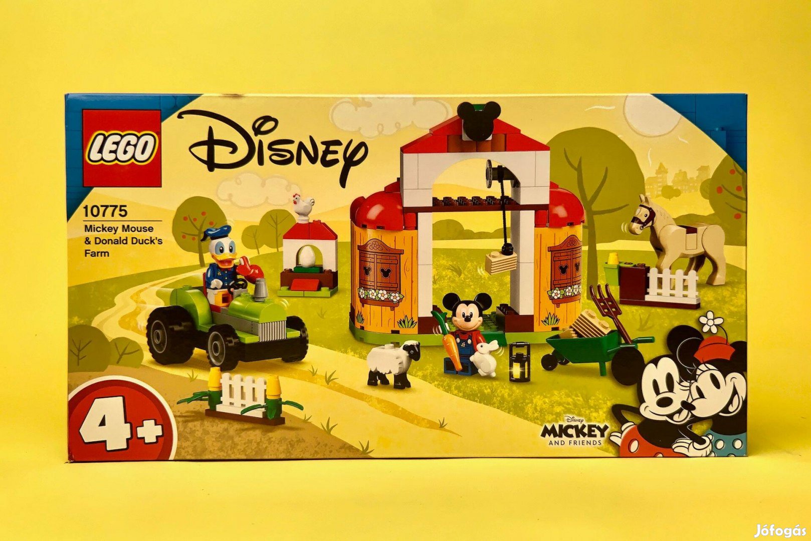 LEGO Disney 10775 Mickey Mouse & Donald Duck's Farm, Új, Bontatlan