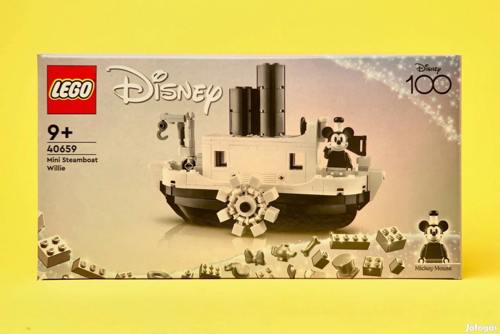 LEGO Disney 40659 Mini Steamboat Willie, Új, Bontatlan