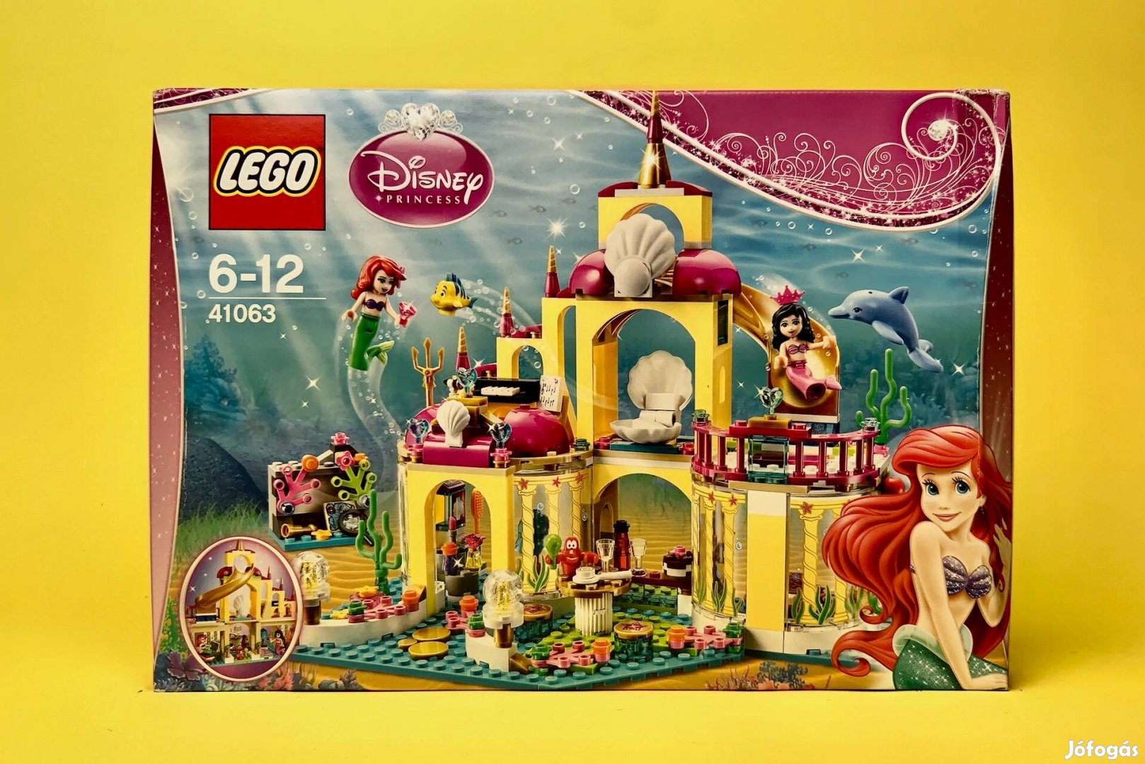 LEGO Disney 41063 Ariel's Undersea Palace, Uj, Bontatlan