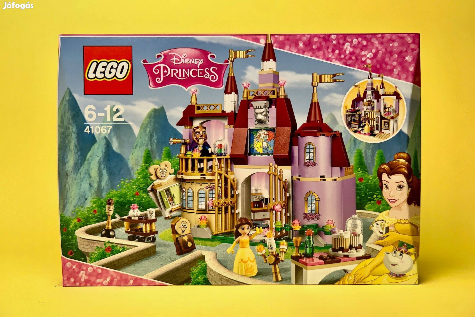 LEGO Disney 41067 Belle's Enchanted Castle, Új, Bontatlan