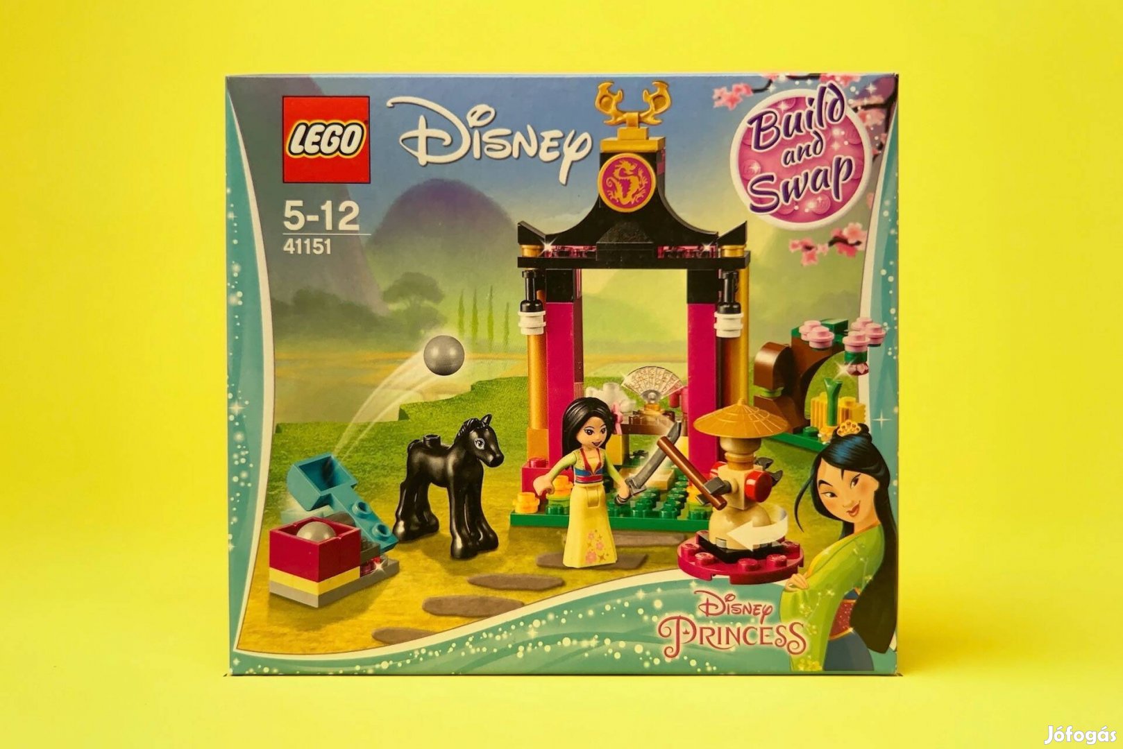 LEGO Disney 41151 Mulan's Training Day, Új, Bontatlan