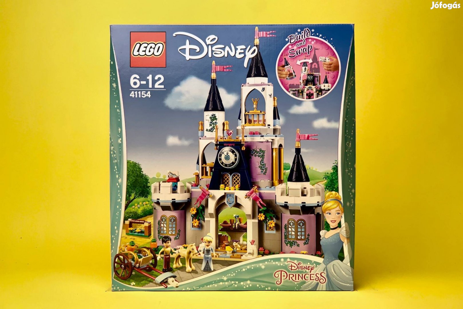 LEGO Disney 41154 Cinderella's Dream Castle, Uj, Bontatlan