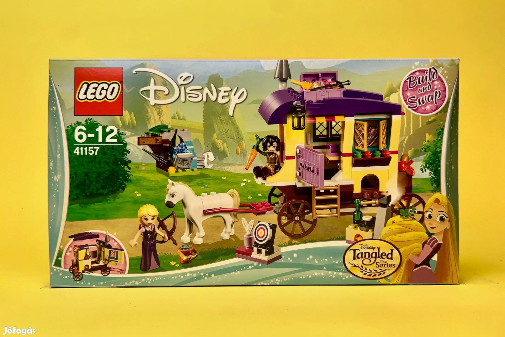 LEGO Disney 41157 Rapunzel's Travelling Caravan, Uj, Bontatlan