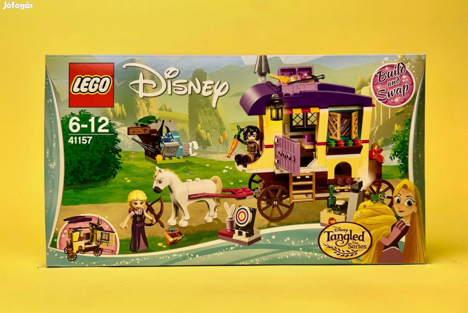 LEGO Disney 41157 Rapunzel's Travelling Caravan, Új, Bontatlan