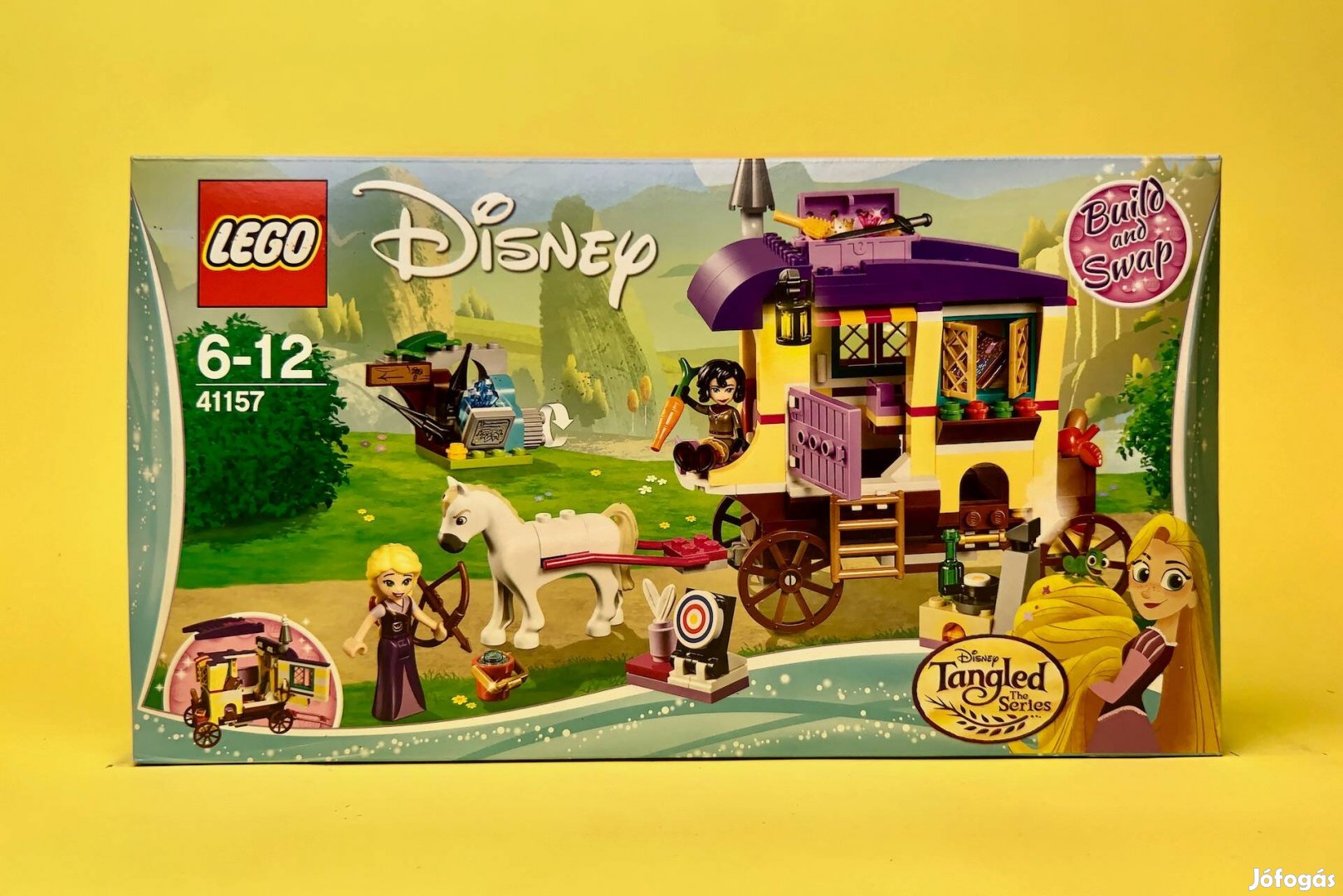 LEGO Disney 41157 Rapunzel's Travelling Caravan, Új, Bontatlan