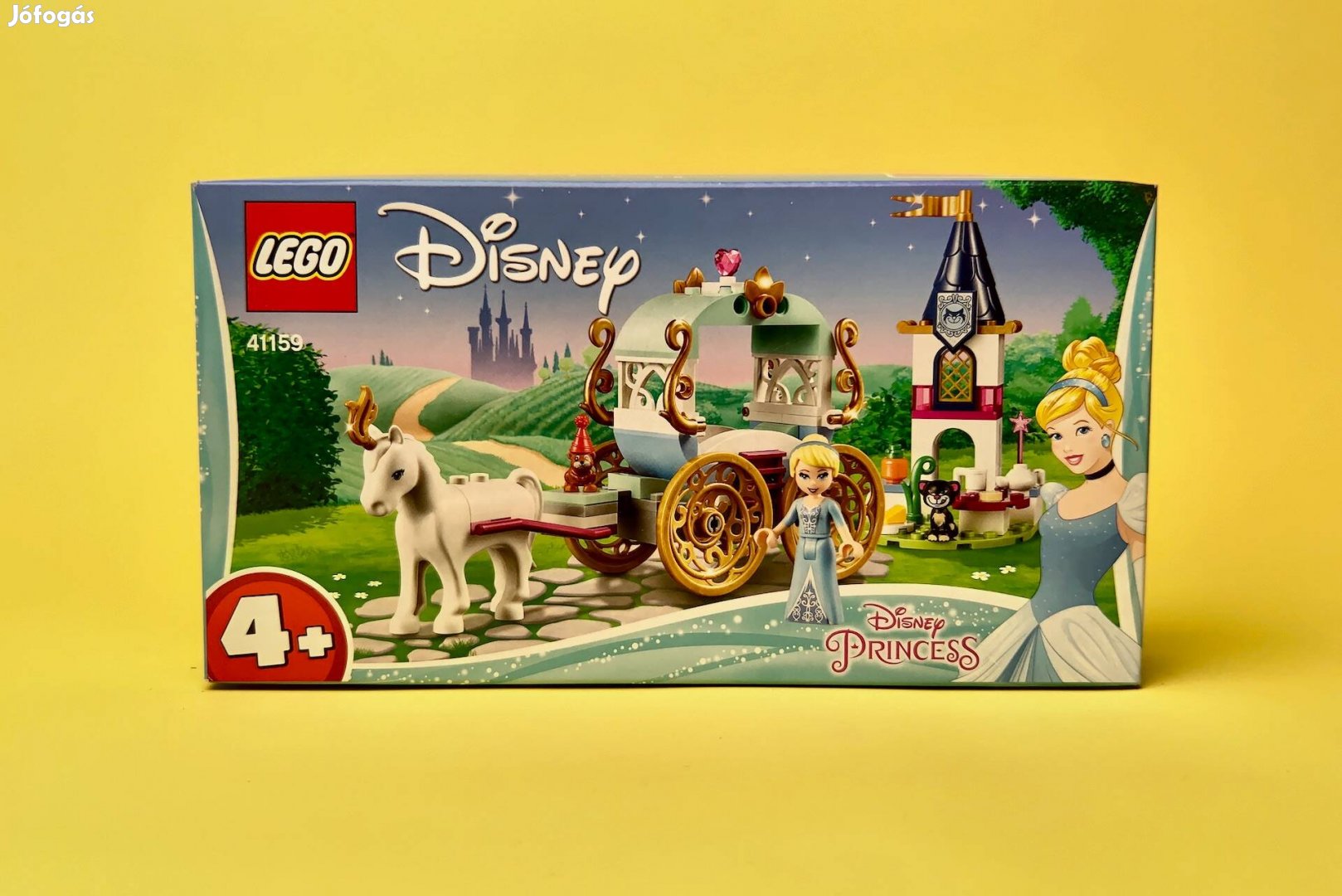 LEGO Disney 41159 Cinderella's Carriage Ride, Új, Bontatlan