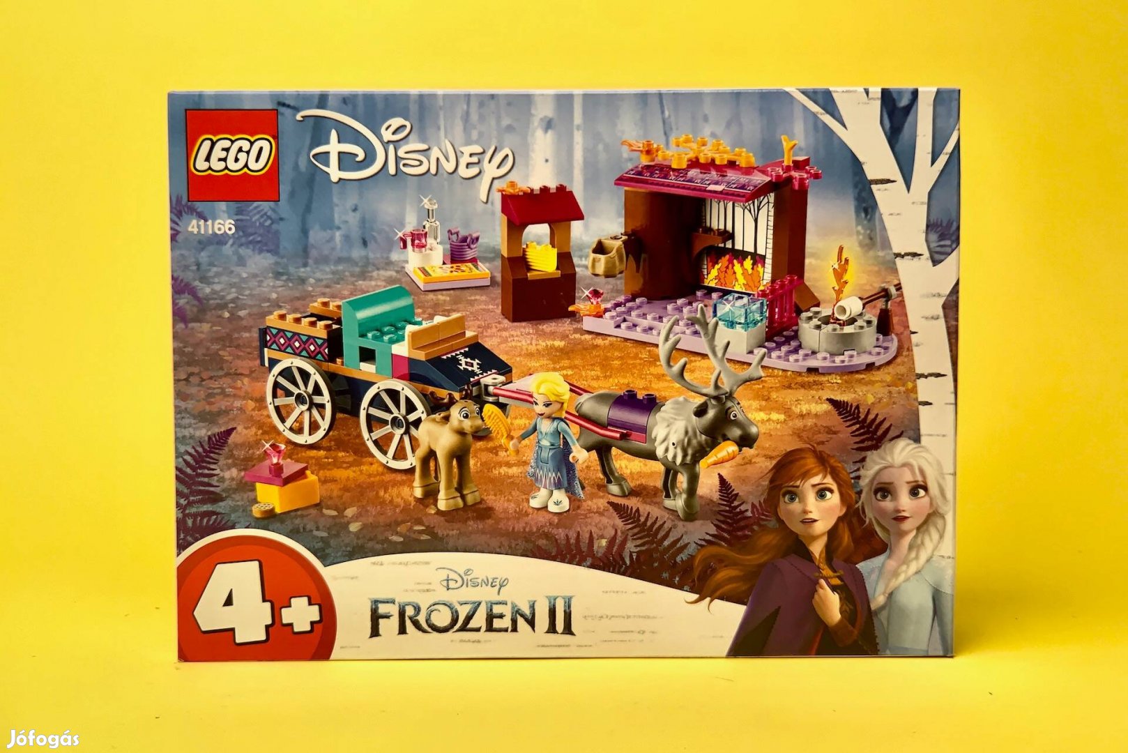 LEGO Disney 41166 Elsa and the Reindeer Carriage, Új, Bontatlan