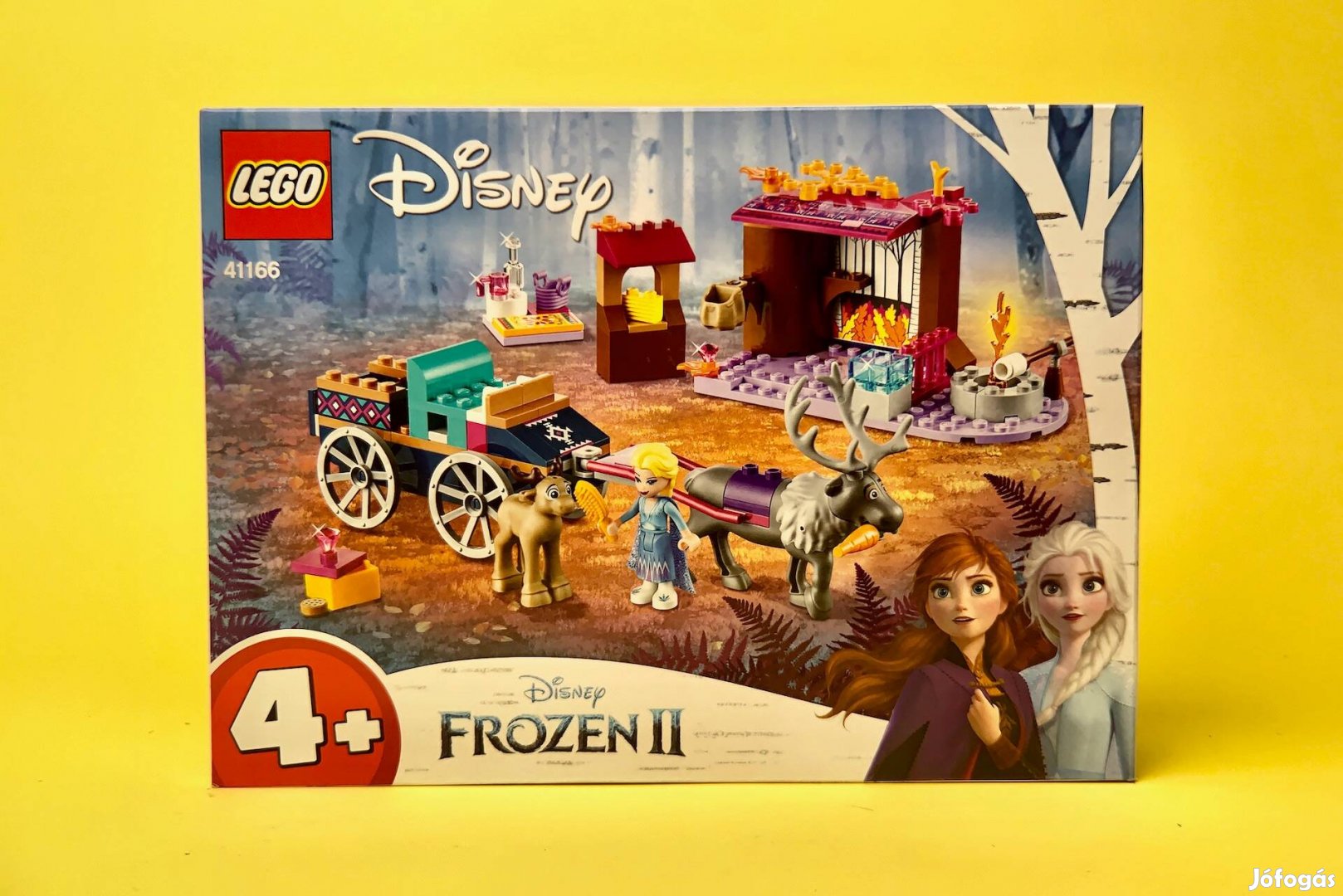 LEGO Disney 41166 Elsa and the Reindeer Carriage, Uj, Bontatlan