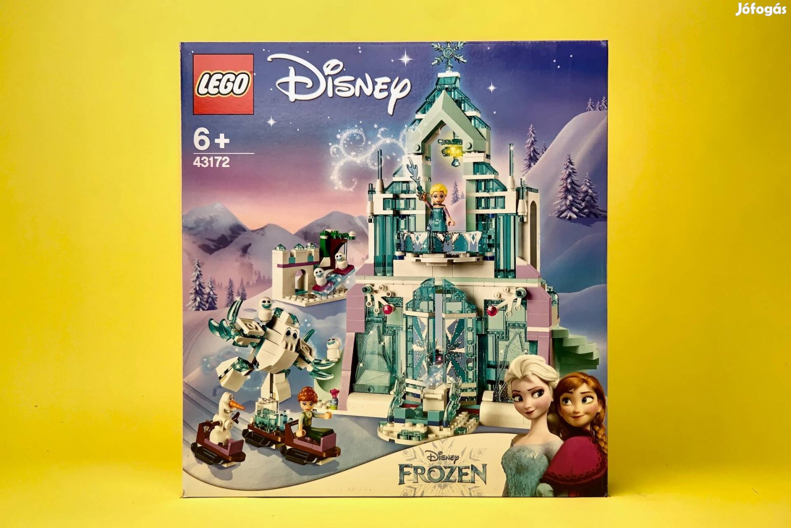 LEGO Disney 43172 Elsa's Ice Palace, Uj, Bontatlan