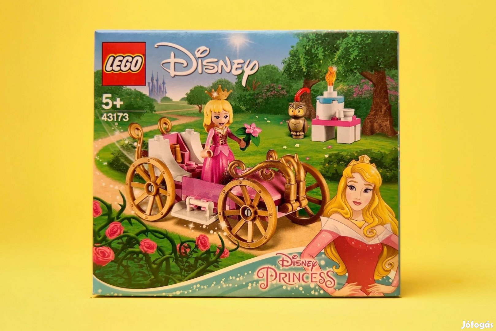 LEGO Disney 43173 Aurora's Royal Carriage, Új, Bontatlan