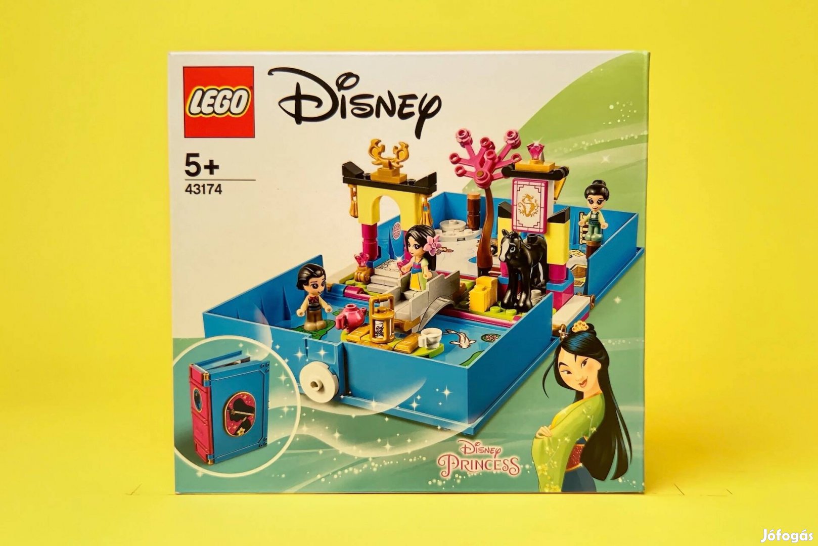 LEGO Disney 43174 Mulan's Storybook Adventures, Új, Bontatlan