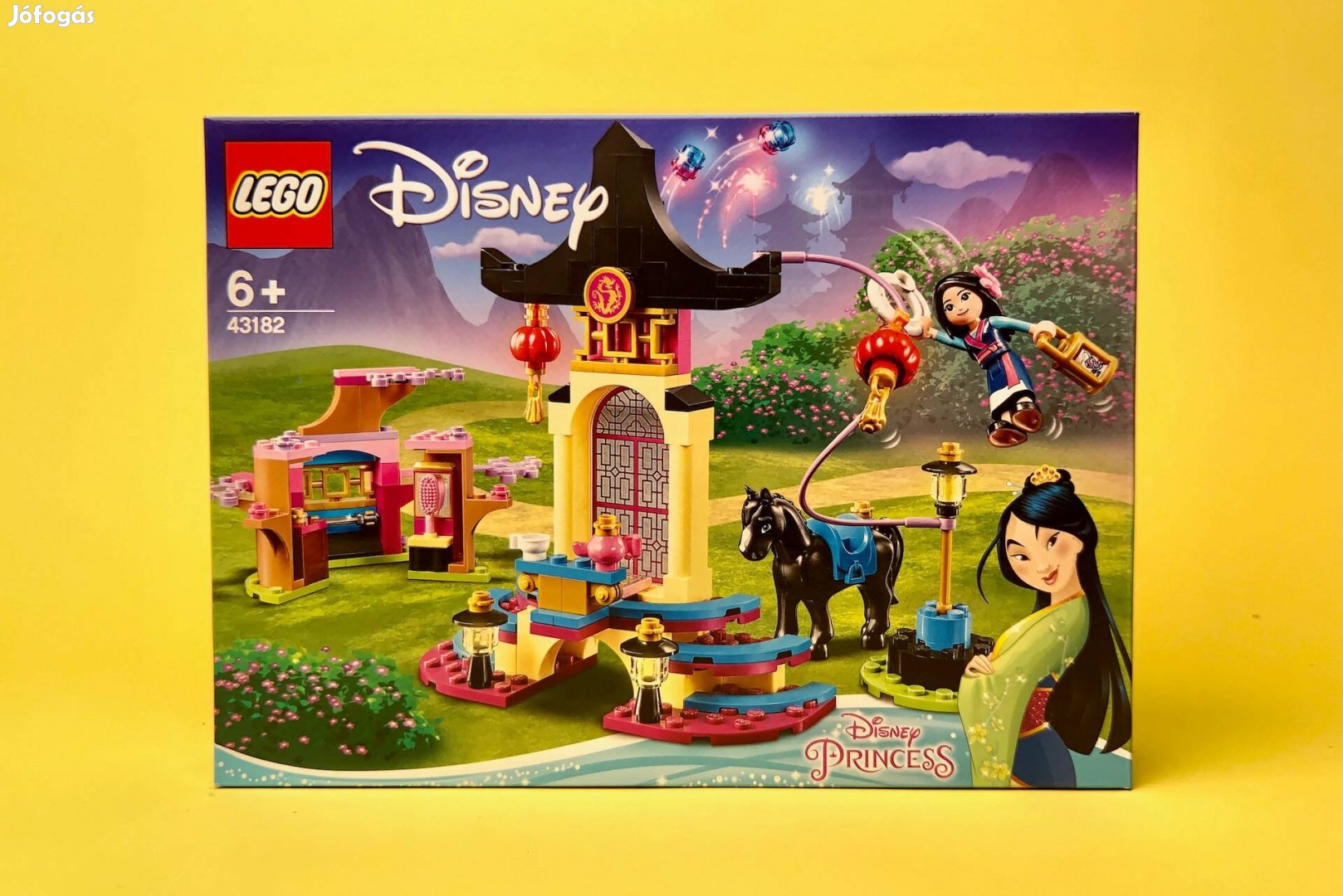 LEGO Disney 43182 Mulan's Training Grounds, Uj, Bontatlan