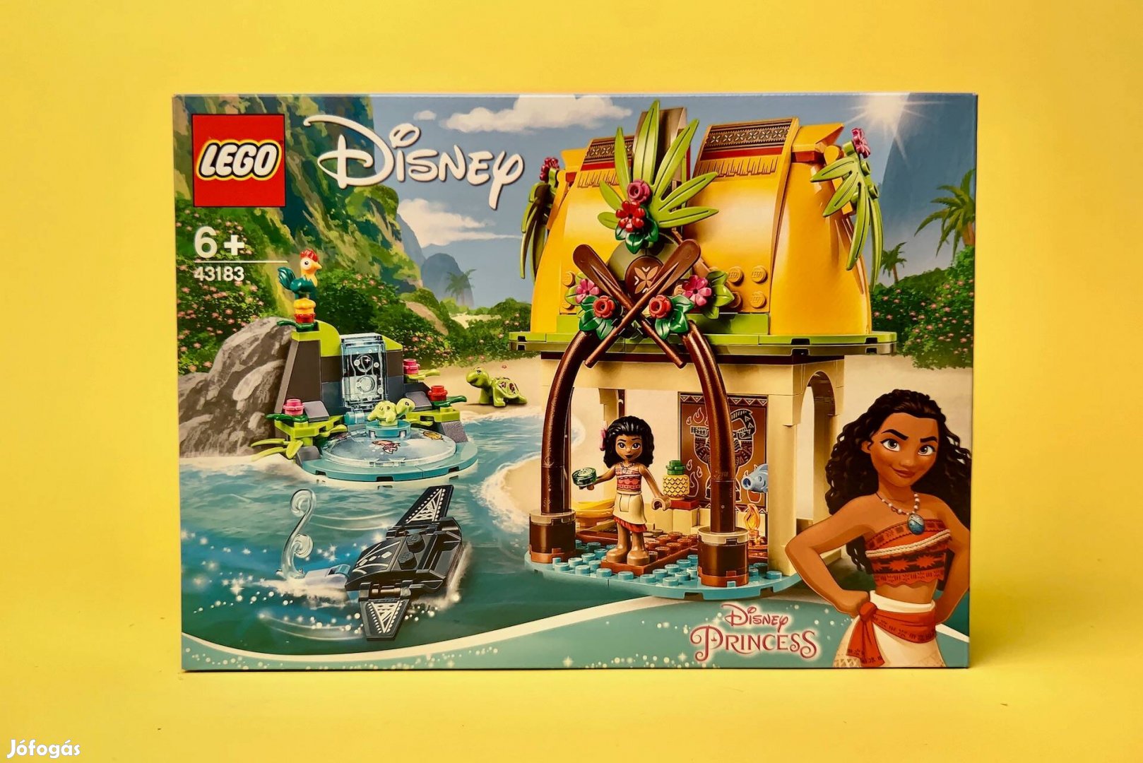 LEGO Disney 43183 Moana's Island Home, Uj, Bontatlan