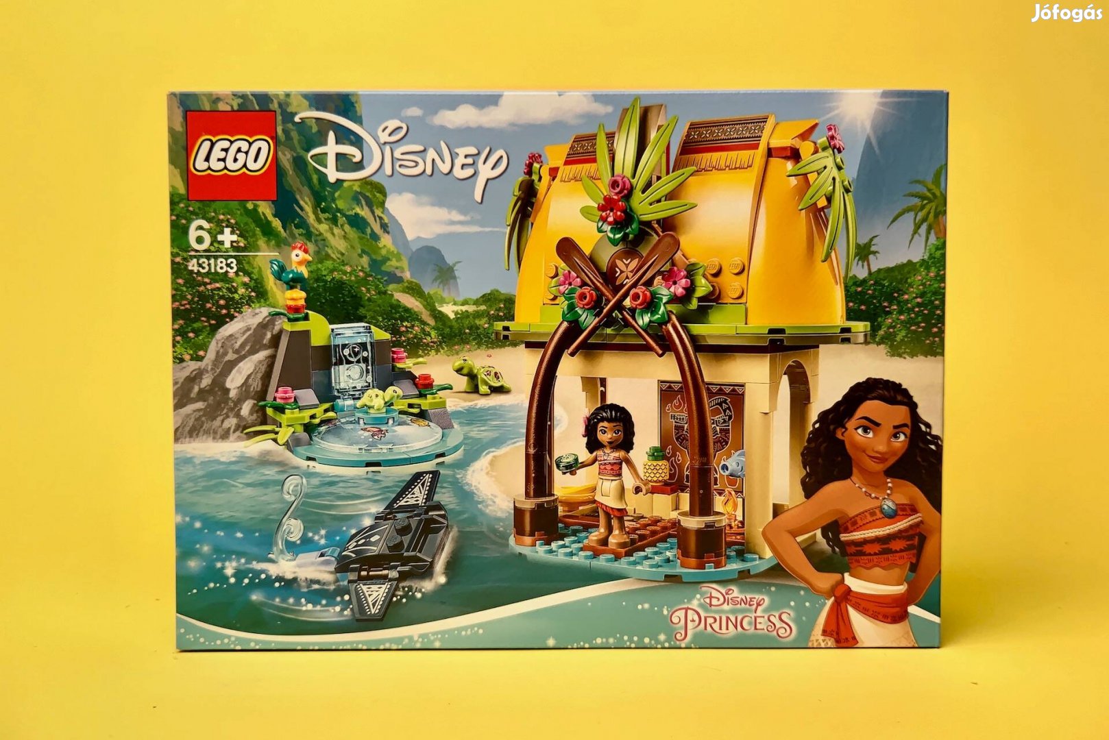 LEGO Disney 43183 Moana's Island Home, Új, Bontatlan