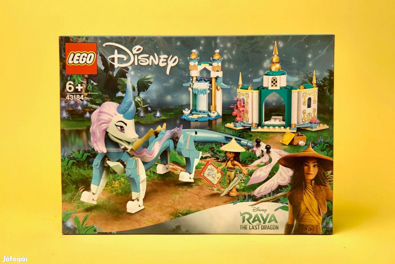 LEGO Disney 43184 Raya and Sisu Dragon, Új, Bontatlan
