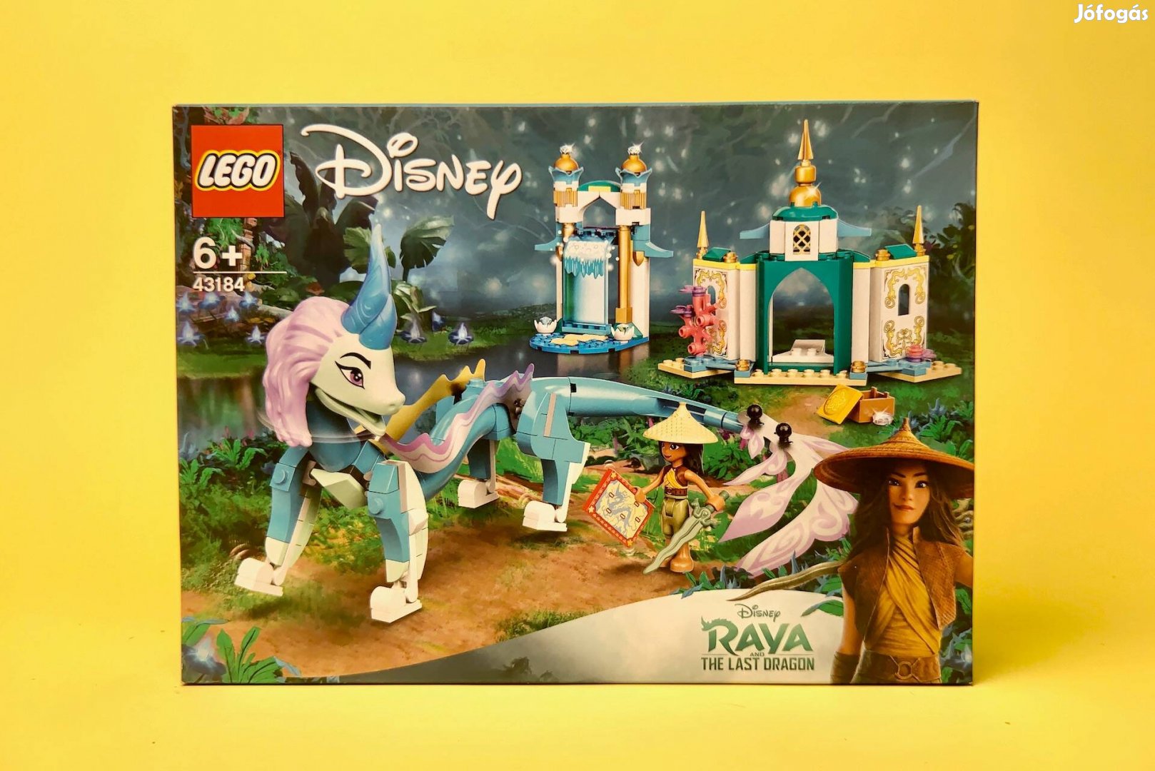 LEGO Disney 43184 Raya and Sisu Dragon, Új, Bontatlan