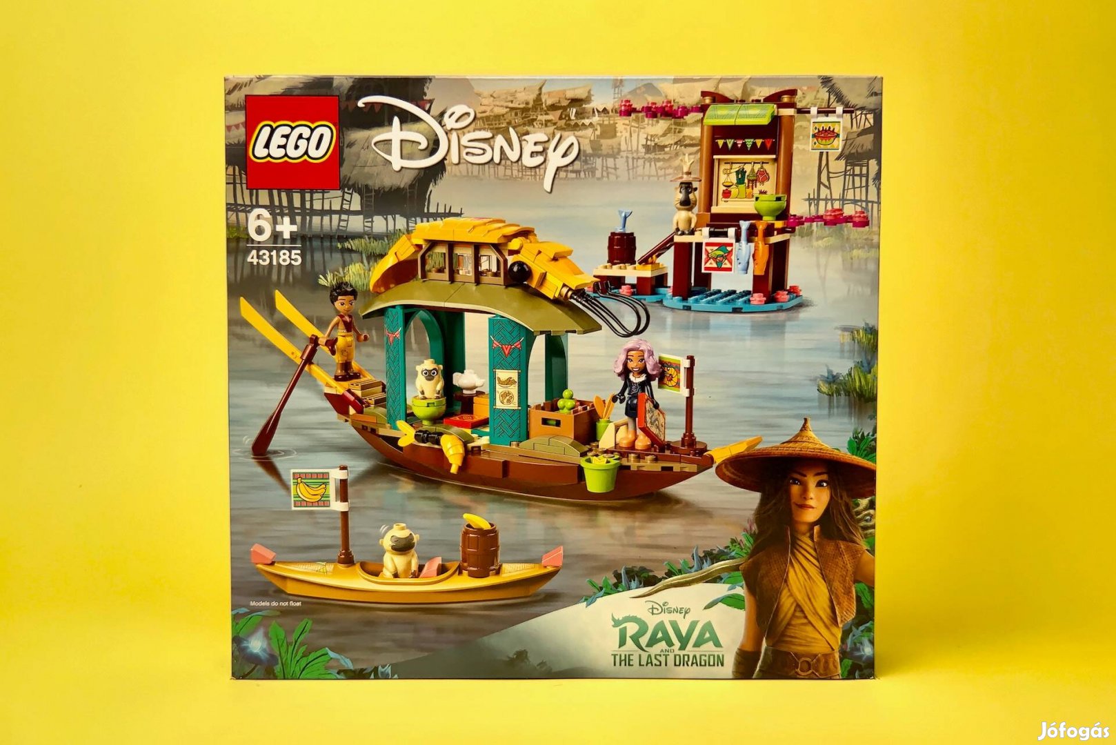 LEGO Disney 43185 Boun's Boat, Új, Bontatlan