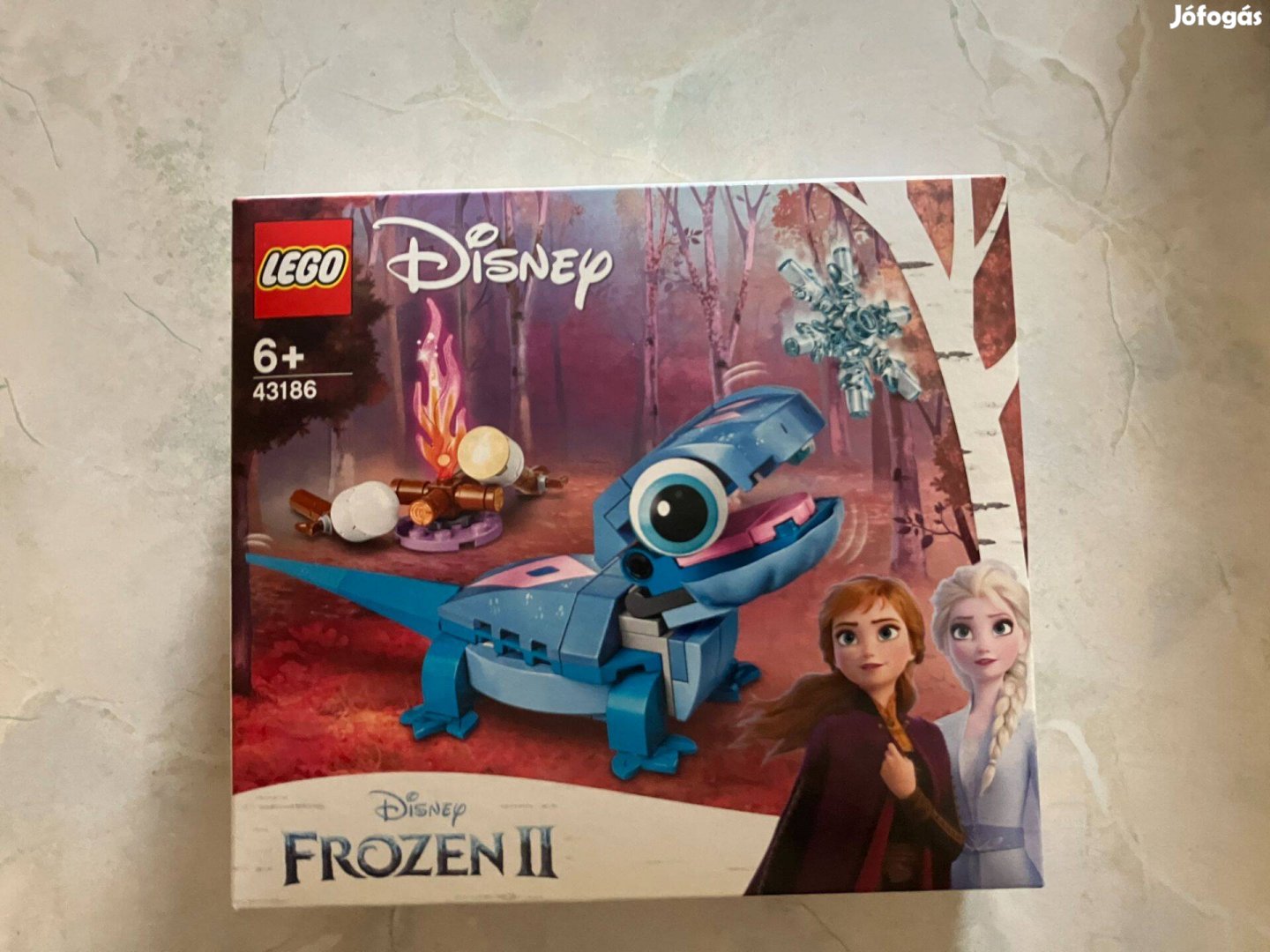 LEGO Disney 43186 - Bruni a szalamandra, megépíthető karakter (új)