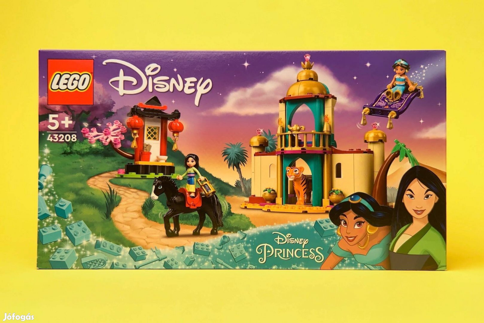 LEGO Disney 43208 Jasmine and Mulan's Adventure, Új, Bontatlan