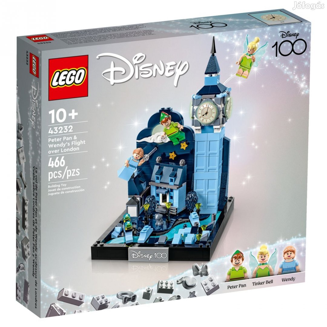 LEGO Disney 43232 Pán Péter és Wendy repülése London felett - 43232