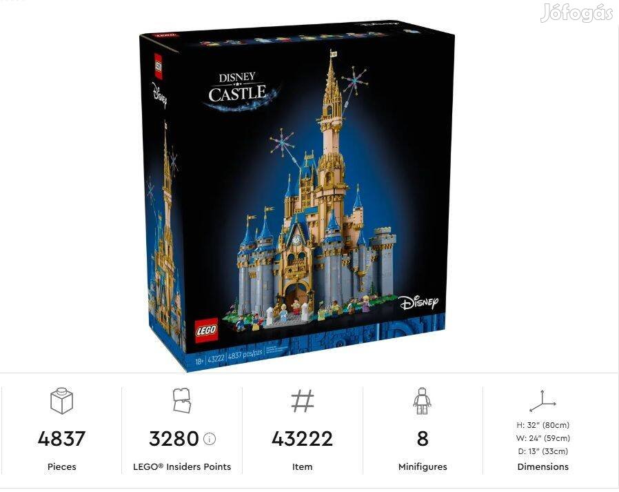 LEGO Disney Disney kastély 43222