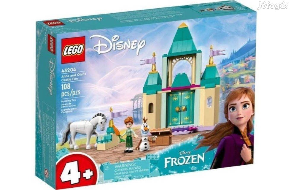 LEGO Disney Jégvarázs - Anna és Olaf kastélybeli mókája (43204)