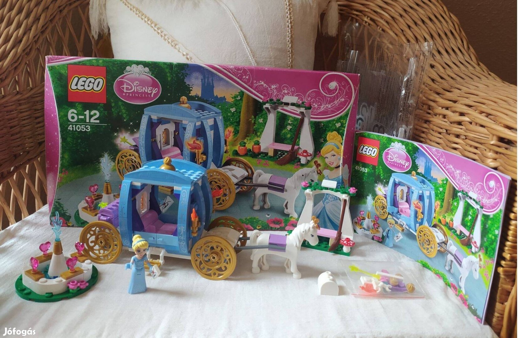 LEGO Disney Princess 41053 Hamupipőke álomszép hintója