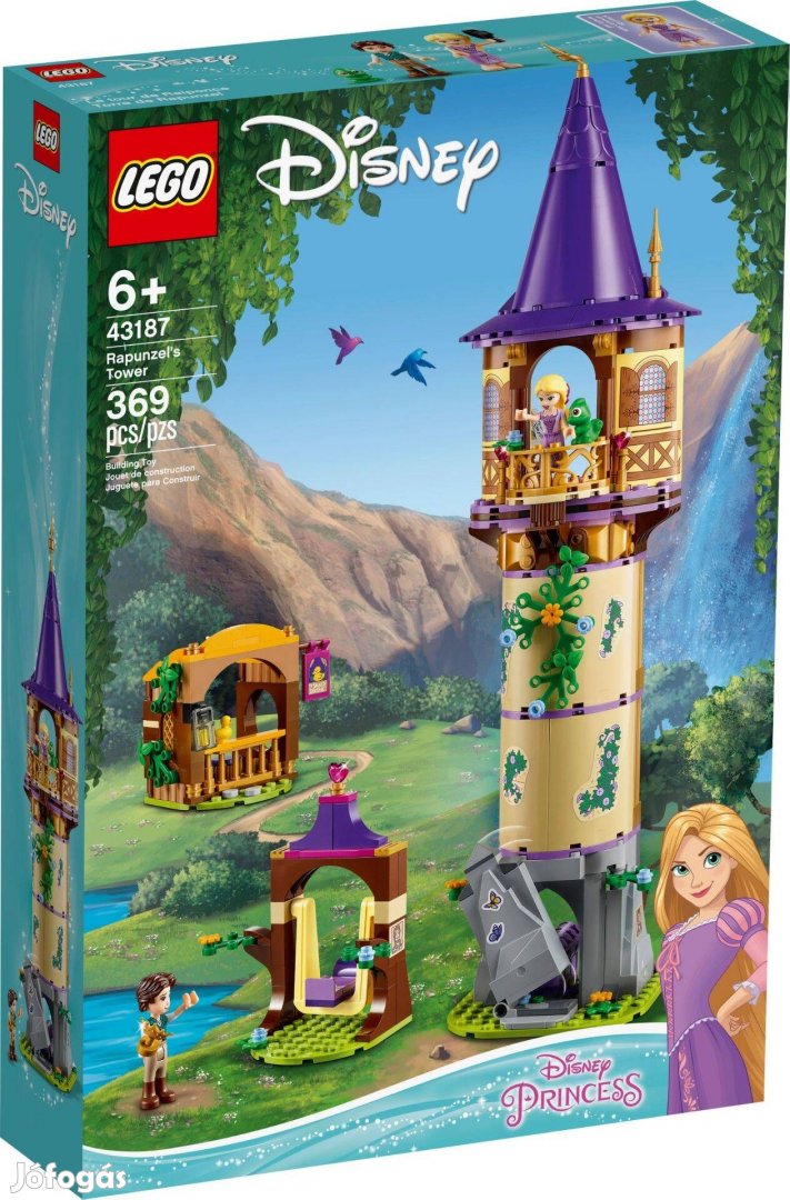 LEGO Disney Princess 43187 Rapunzel's Tower új, bontatlan