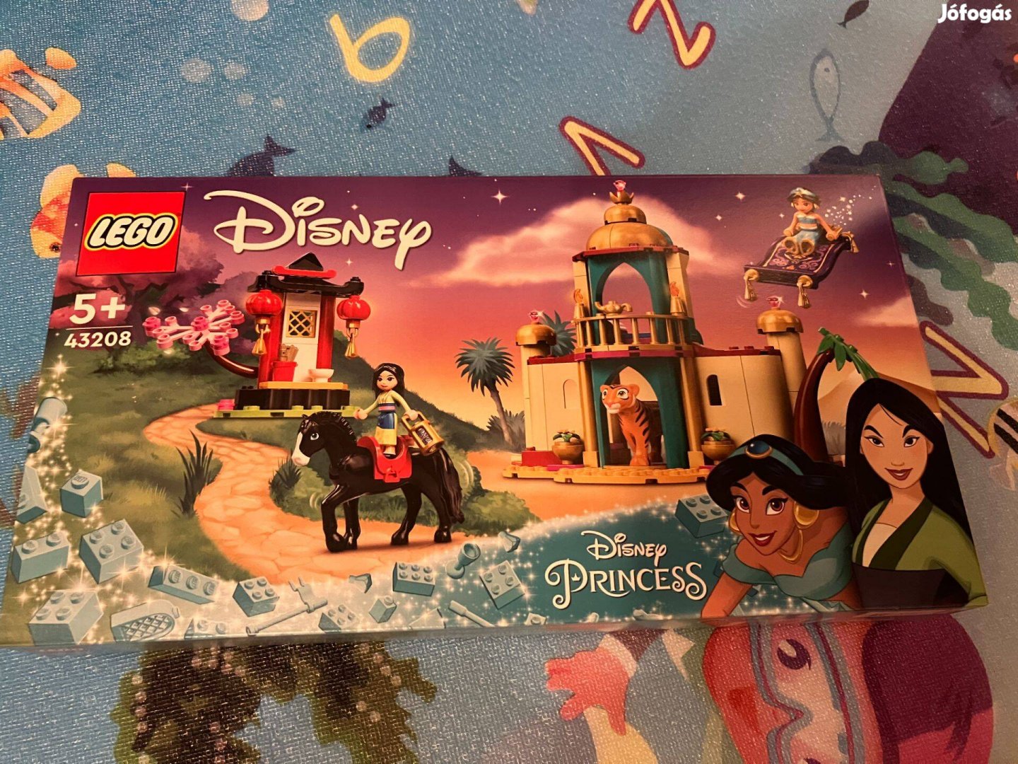 LEGO Disney Princess 43208 - Jázmin és Mulan kalandja (új, bontatlan)