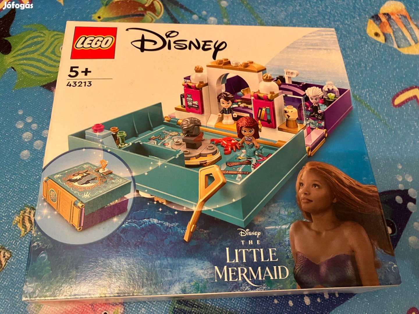 LEGO Disney Princess 43213 - A kis hableány mesekönyv (új, bontatlan)