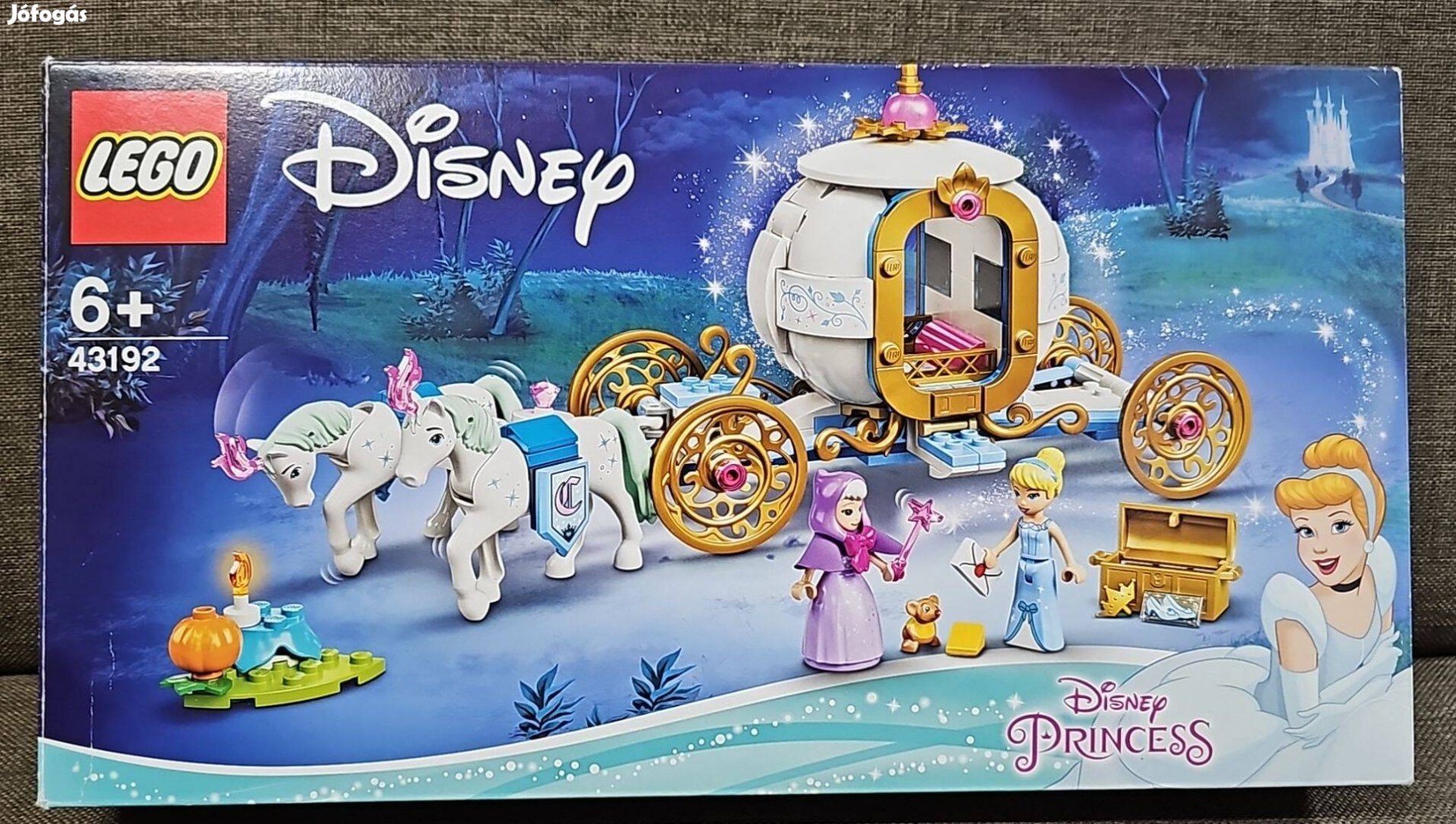 LEGO Disney Princess - Hamupipőke királyi hintója (43192)