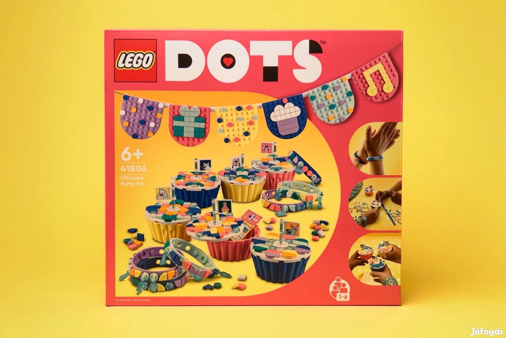 LEGO Dots 41806 Ultimate Party Kit, Új, Bontatlan
