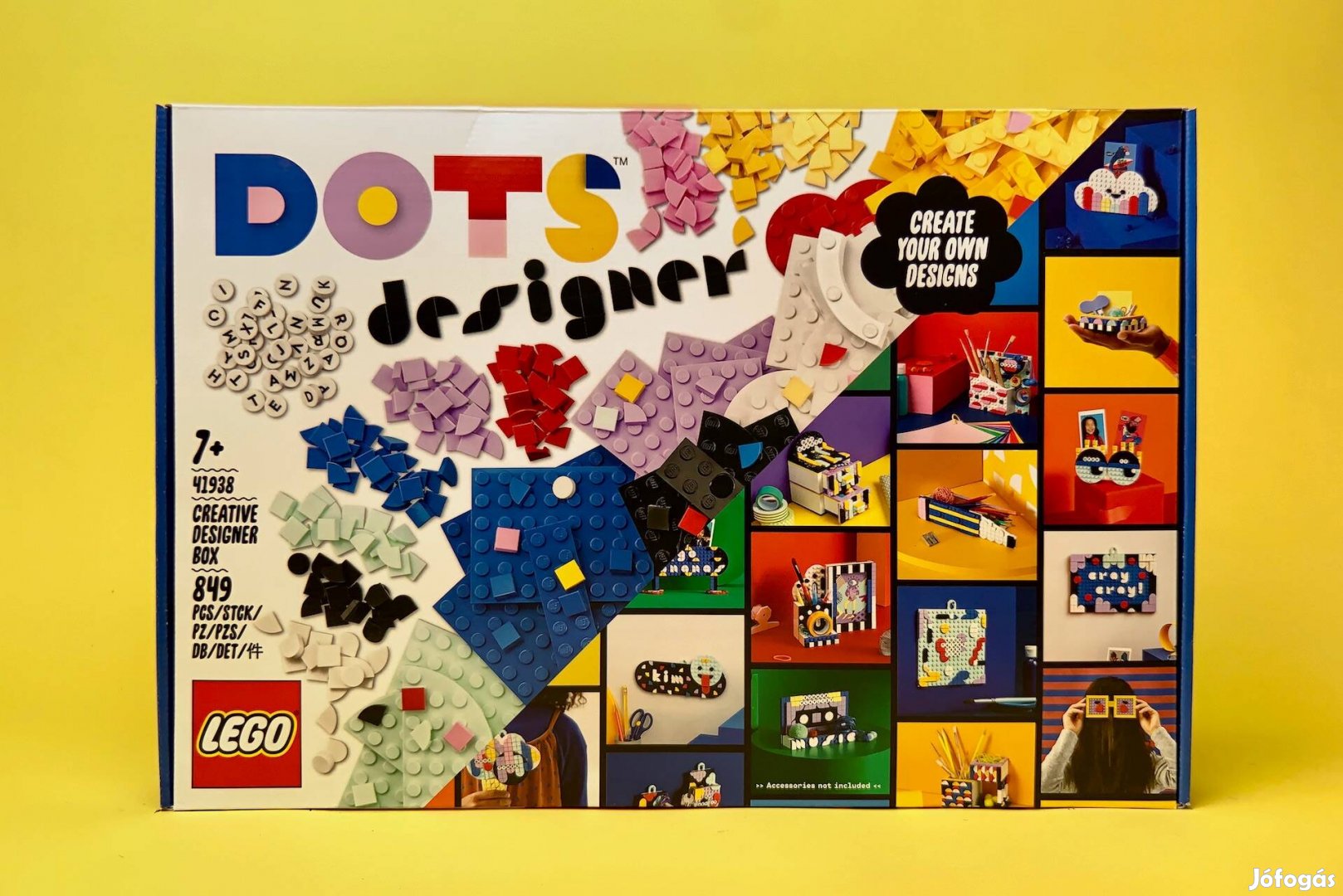 LEGO Dots 41938 Creative Designer Box, Új, Bontatlan