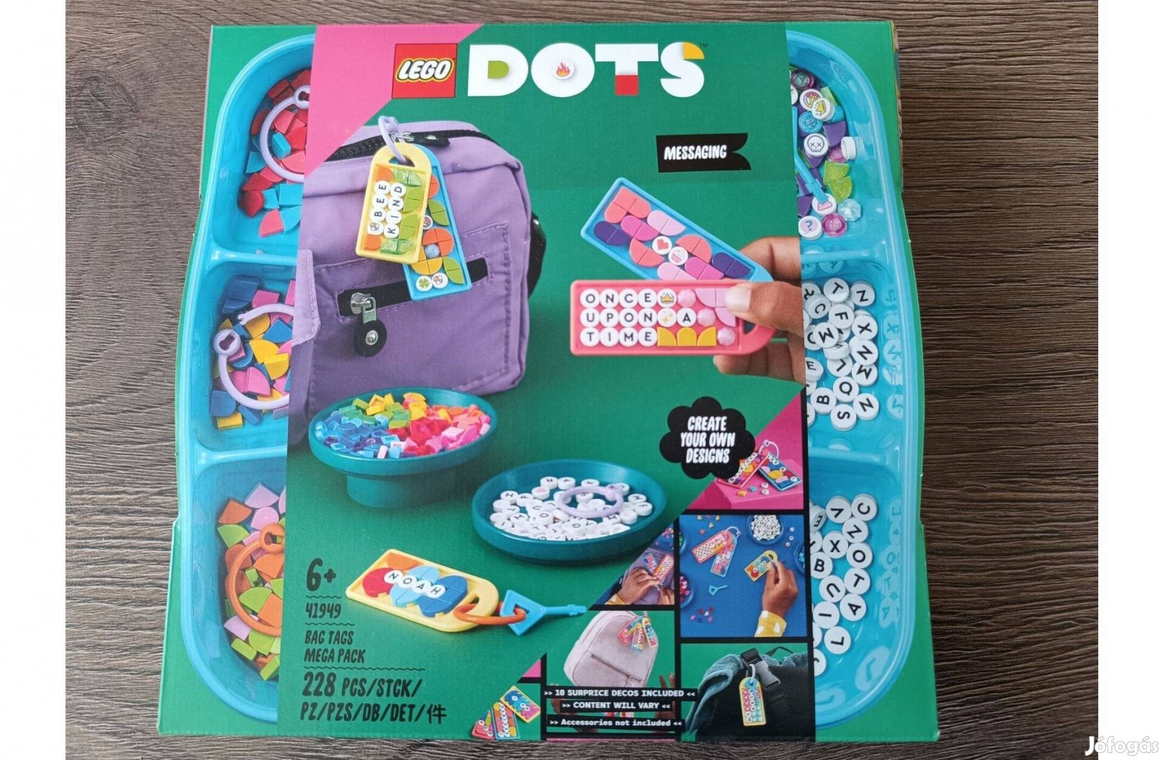 LEGO Dots 41949 Táskadísz óriáscsomag - Üzenetküldés - Bontatlan készl