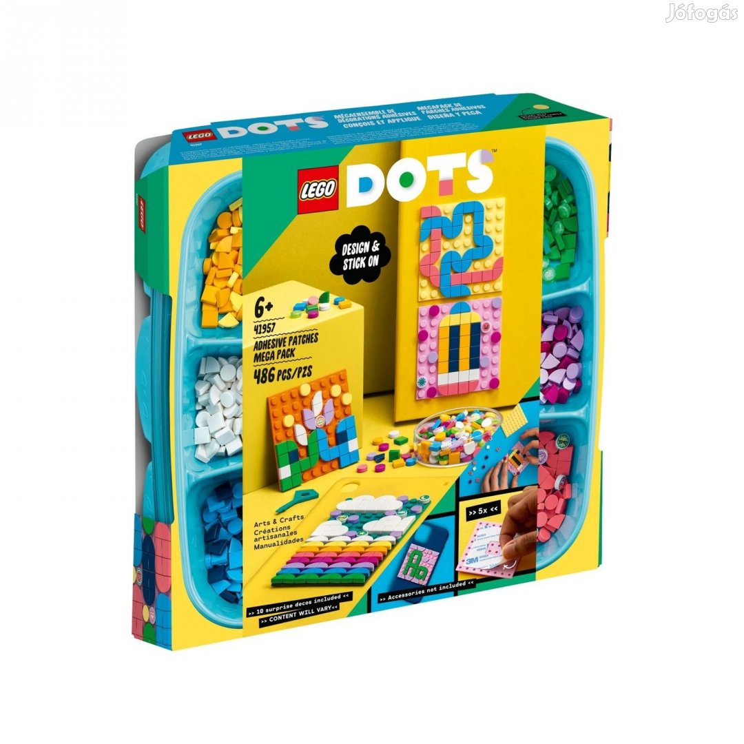 LEGO Dots 41957 DOTS Öntapadó óriáscsomag