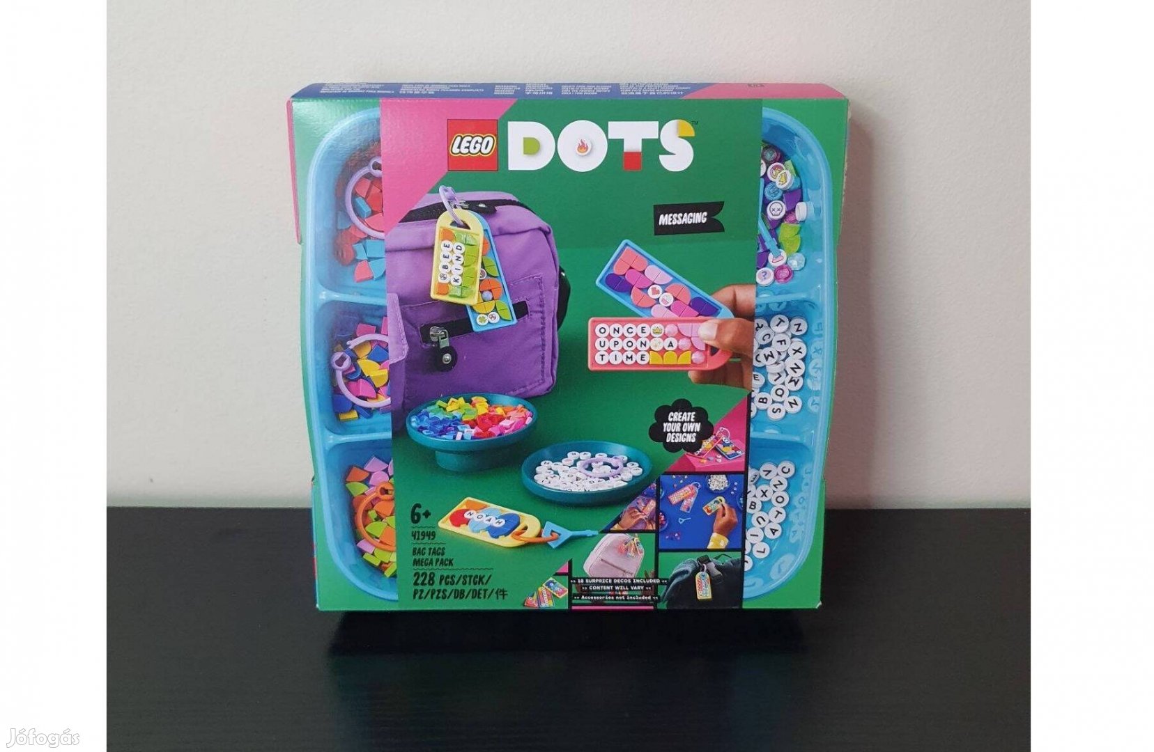 LEGO Dots - Táskadísz óriáscsomag - Üzenetküldés (41949)