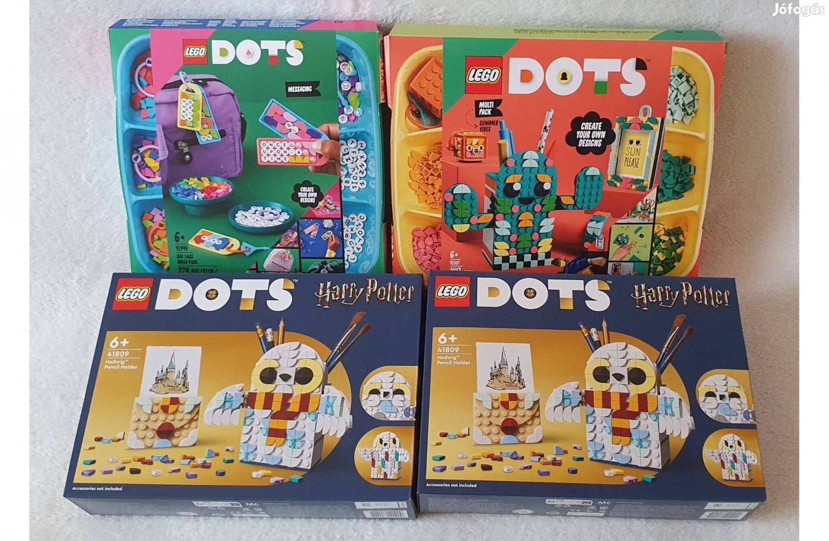 LEGO Dots készletek (41809, 41949, 41937) Új!