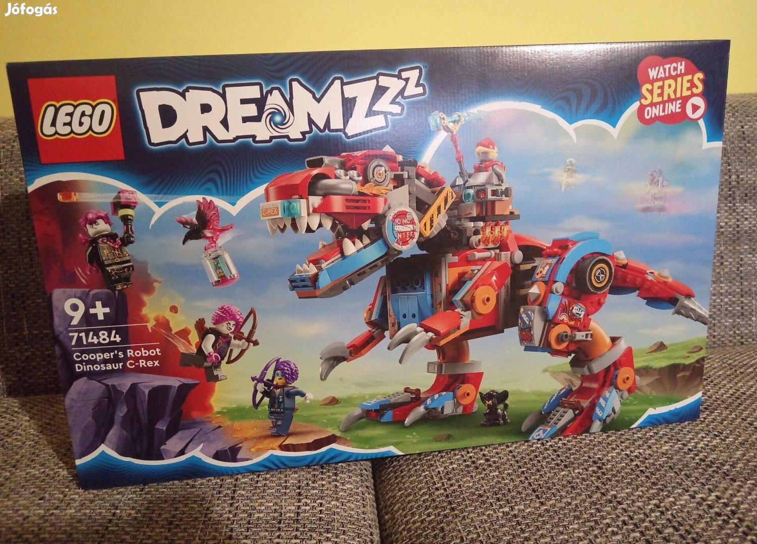 LEGO Dreamzzz 71484 Cooper C-Rex robotdinoszaurusza bontatlan készlet