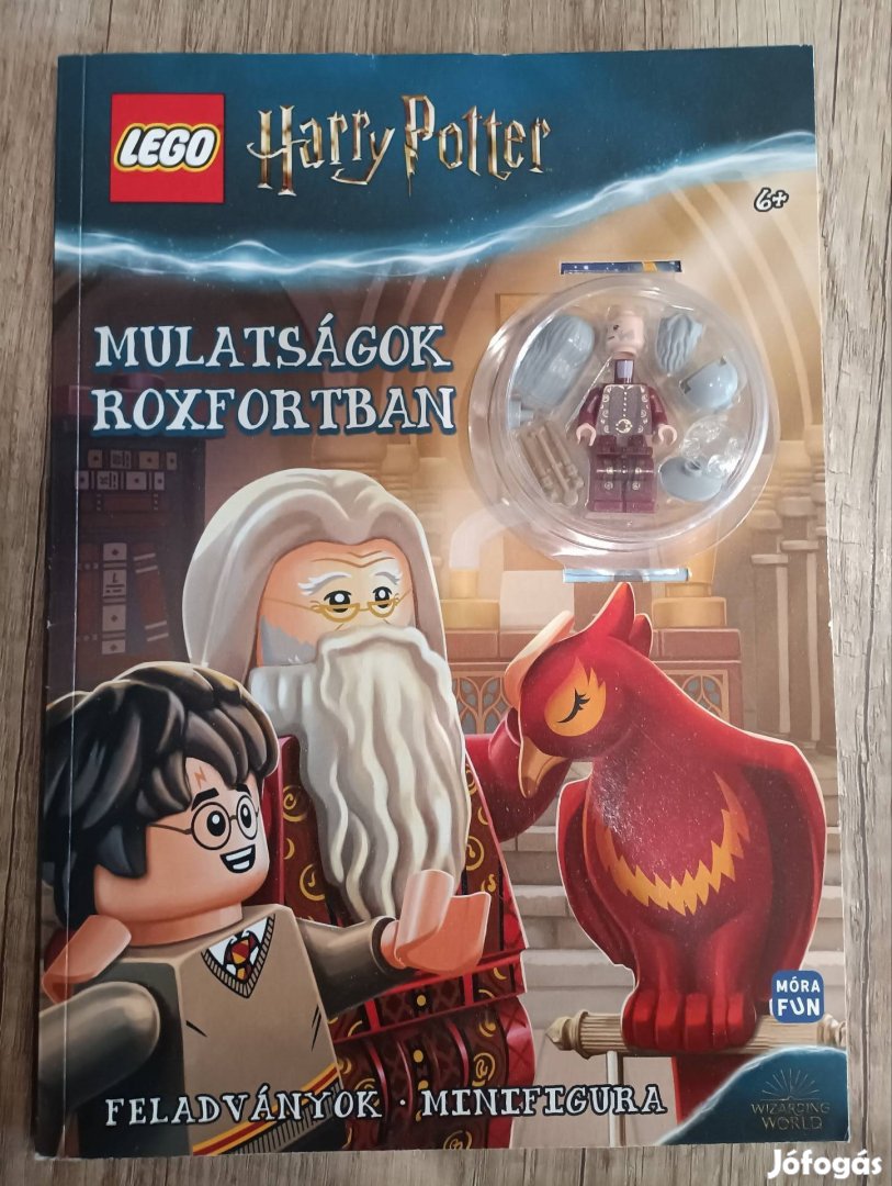 LEGO Dumbledore figura és Harry Potter készségfejlesztő füzet 