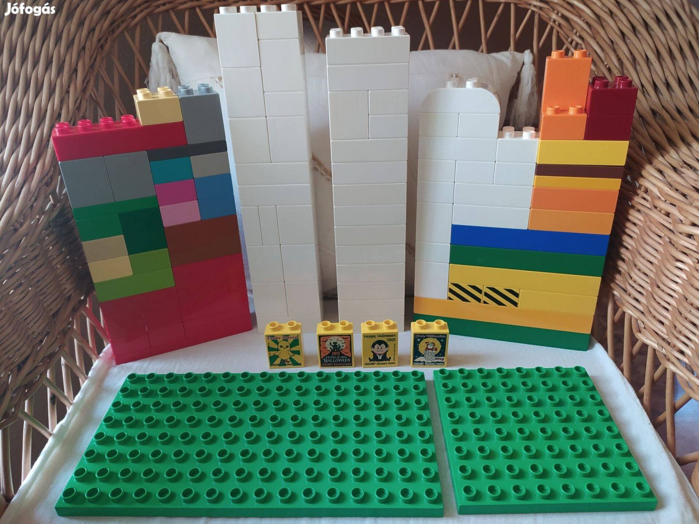 LEGO Duplo 100db-os Kockacsomag+építőlapok