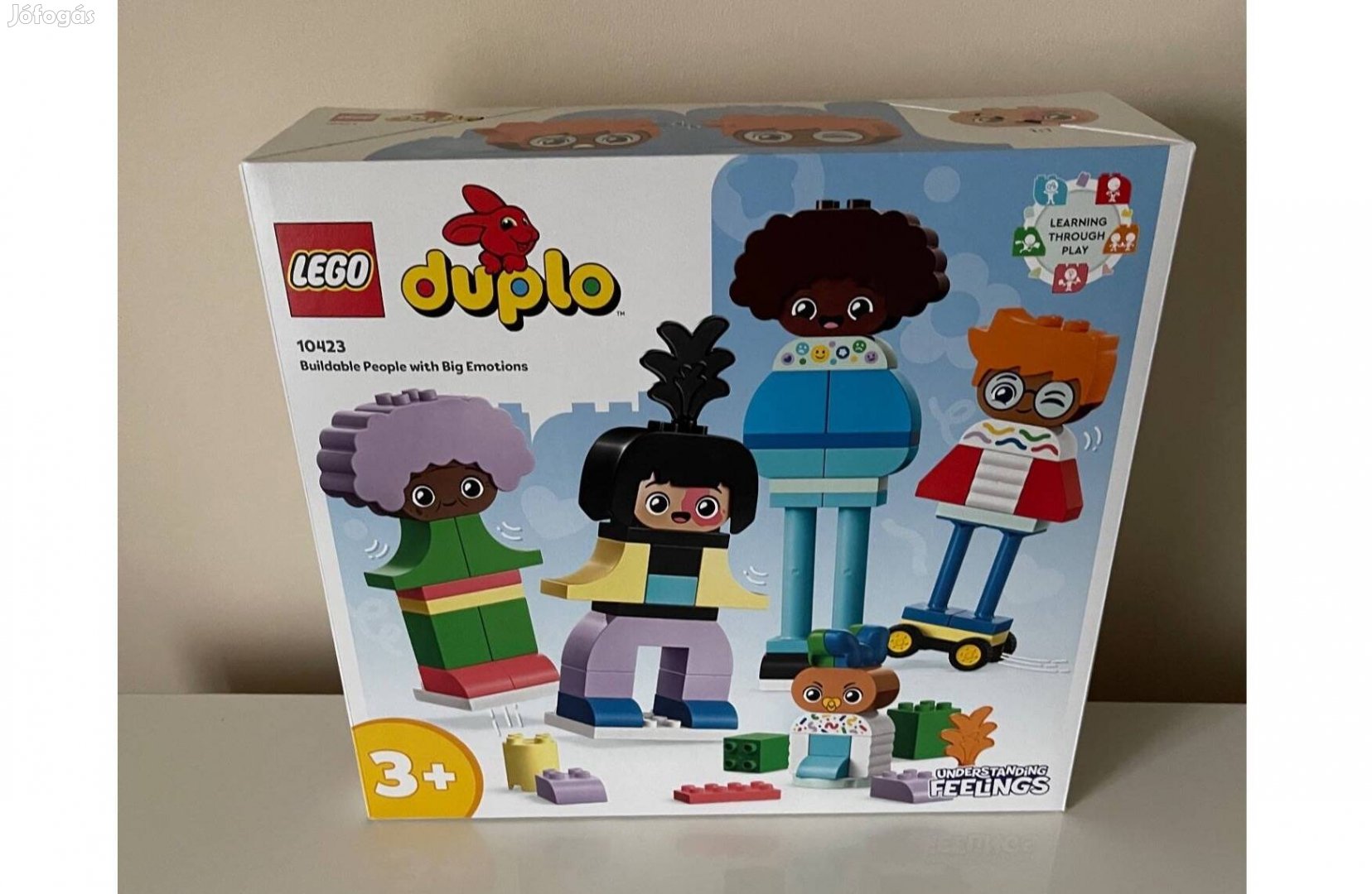 LEGO Duplo 10423 - Megépíthető figurák különféle érzelmekkel Új!