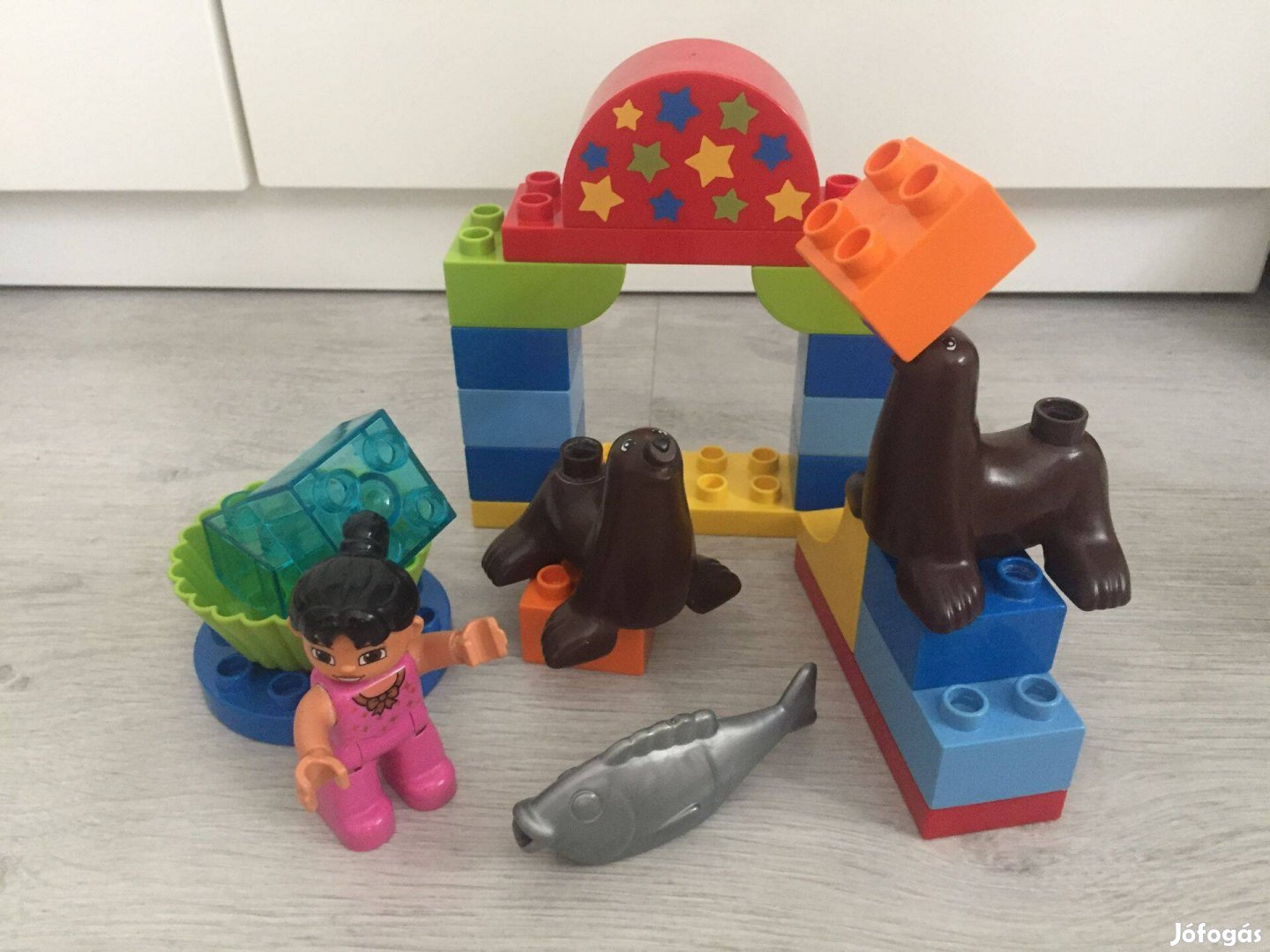 LEGO Duplo 10503 Cirkuszi előadás - fókaidomár szett